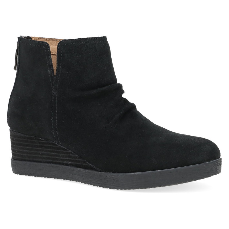 Women’s Stephanie Waterproof Suede Boot – Black
