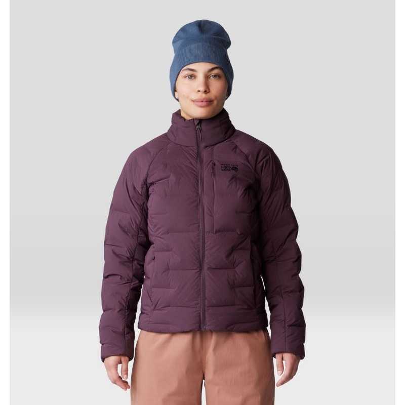 Women’s Stretchdown High-Hip Jacket – Blackberry