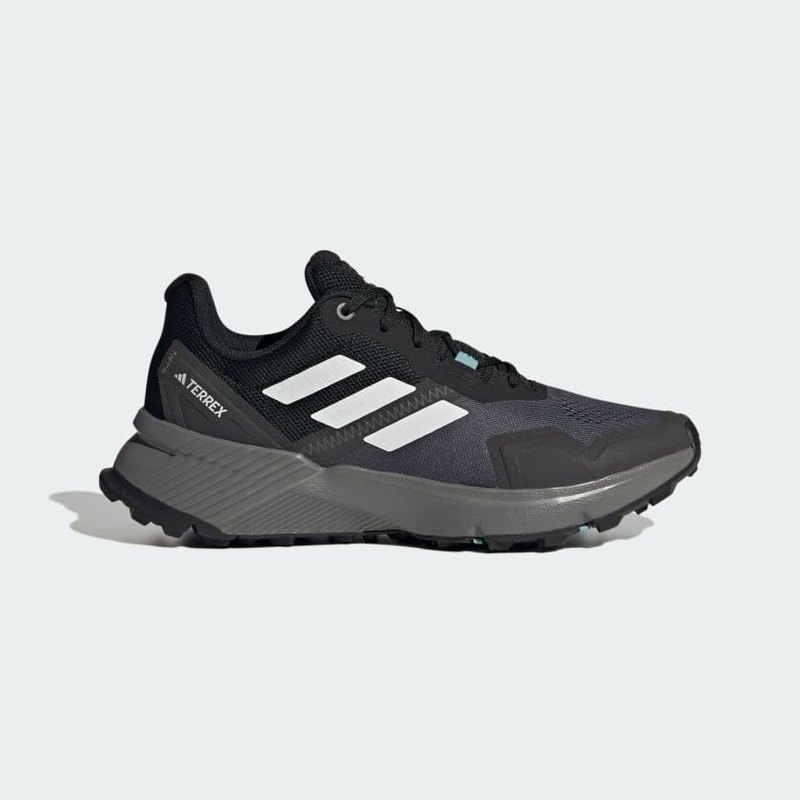 Women’s Terrex Soulstride Shoe – Core Black/Crystal White/Grey Four