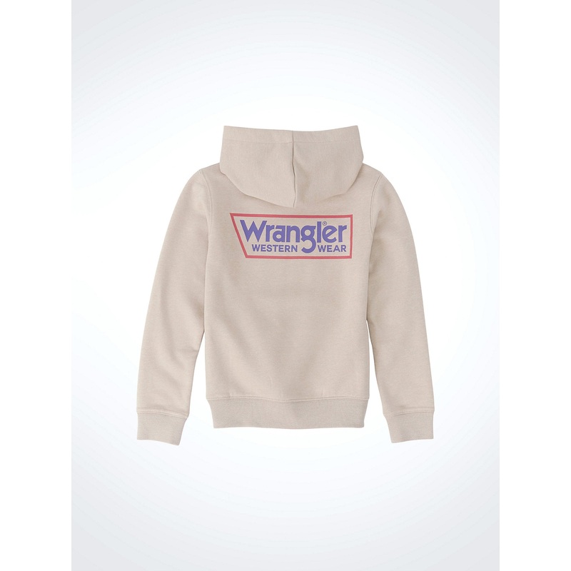 Boys’ Classic Back Logo Tag Pullover Hoodie – Trench Coat