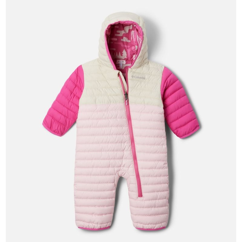 Infant Powder Lite II Reversible Bunting – Satin Pink/Chalk/Pink Ice