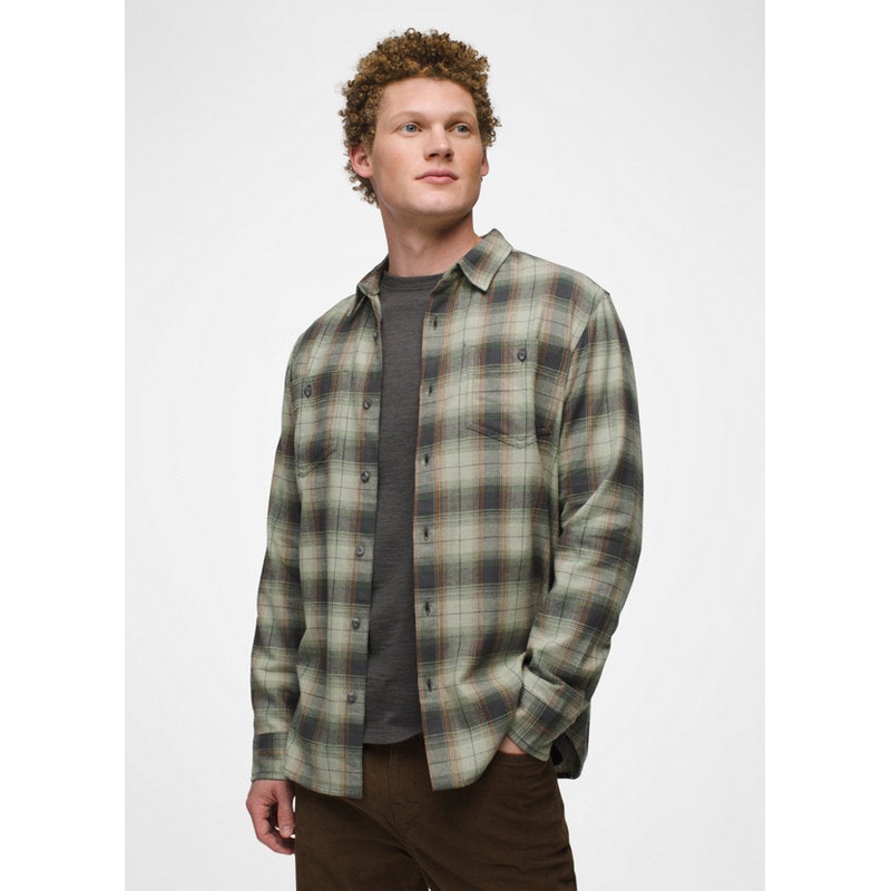 Men’s Dolberg Flannel Shirt – Juniper Green