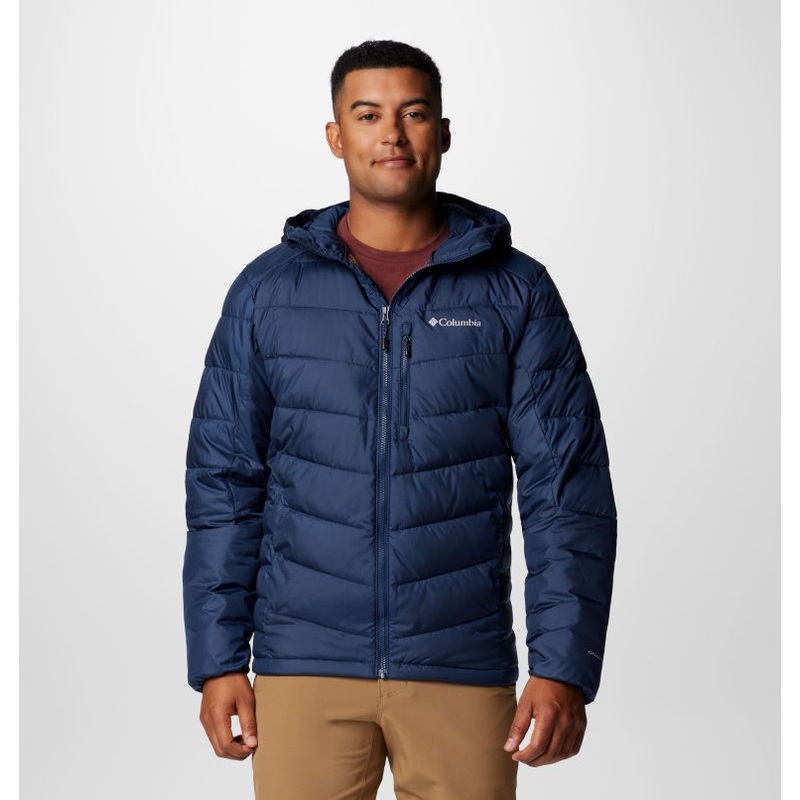 Men’s Labyrinth Loop II Hooded Jacket – Collegiate Navy