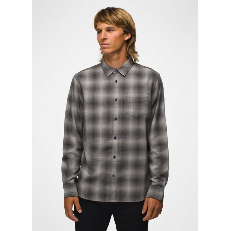 Men’s Los Feliz Flannel Shirt – Ashy