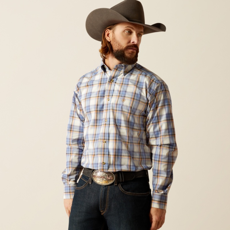 Men’s Pro Series Tristen Classic Fit Shirt – Blue