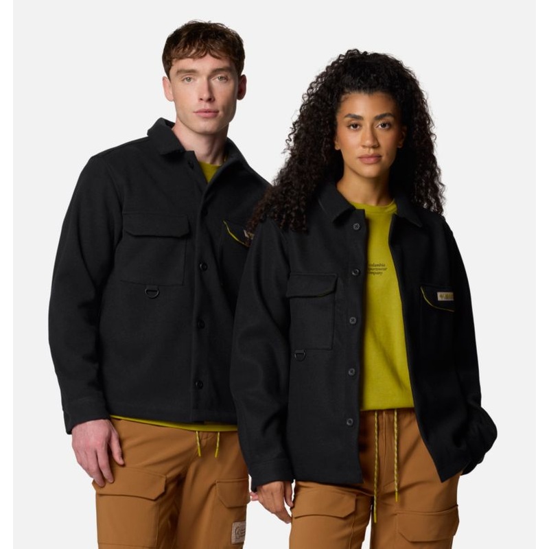 Unisex Wallowa Shirt Jacket – Black