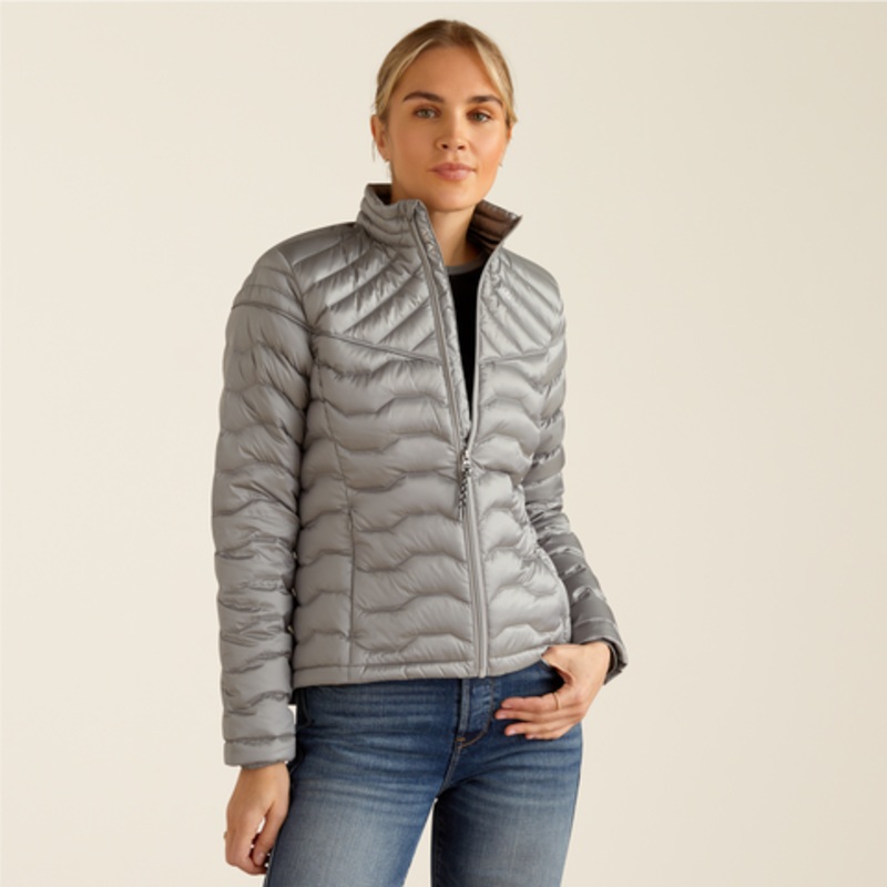 Women’s Ideal Down Jacket – Iridescent Ultimate Grey