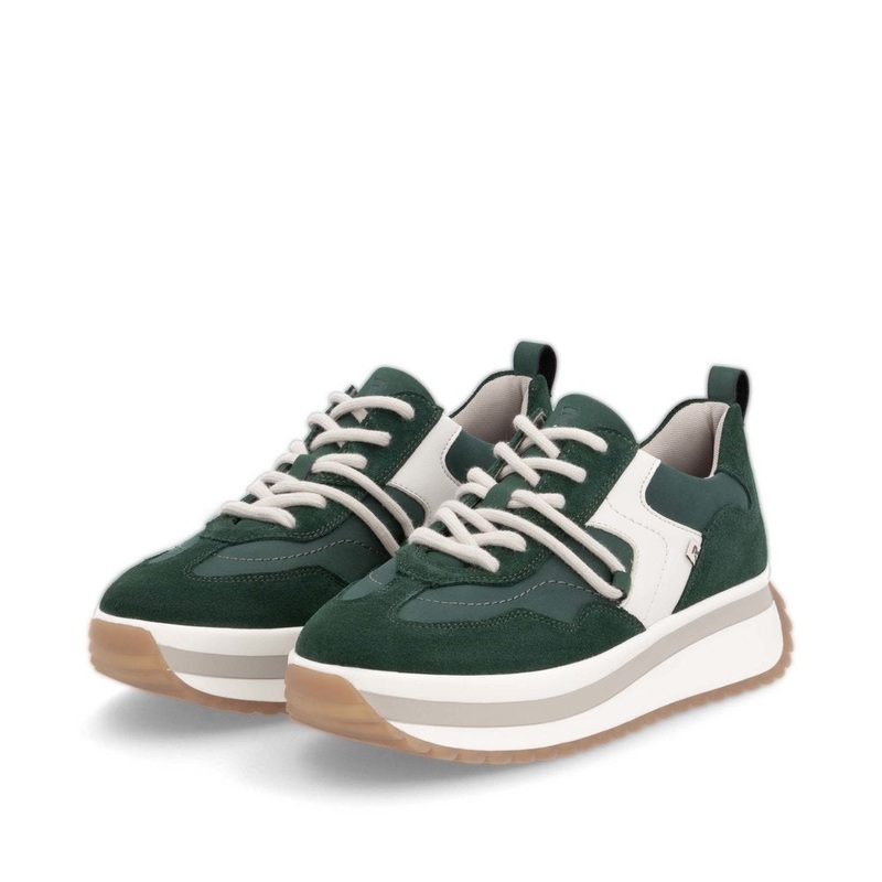 Women’s Joy Shoe – Bottlegreen/Offwhite