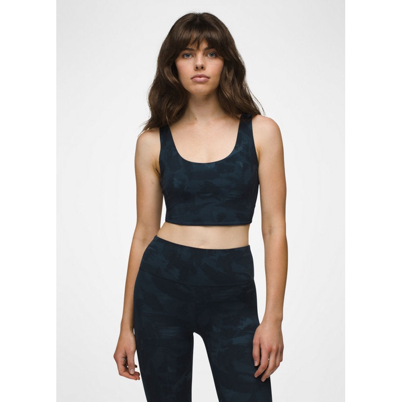 Women’s Luxara Reversible Crop Top – Stormy Night/Crosswind
