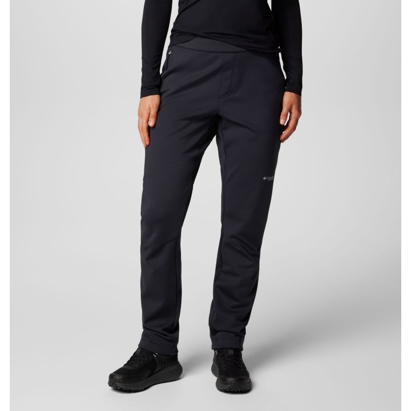 Women’s Vast Canyon High Rise Softshell Pants – Black