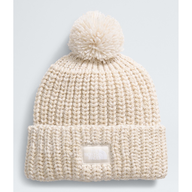 Cozy Chunky Cabin Beanie – Gardenia White/Gravel/Khaki Stone