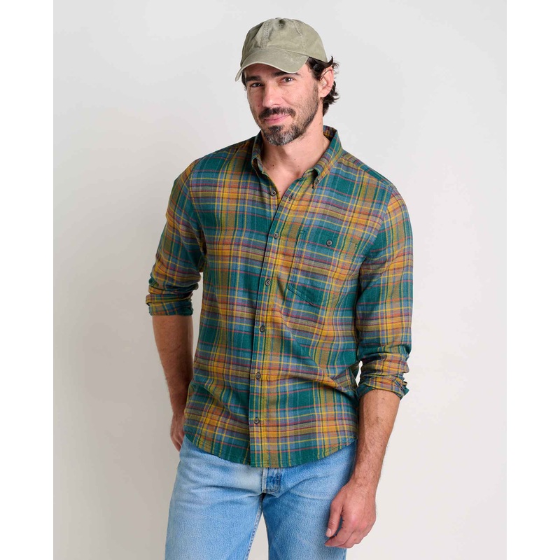 Men’s Airsmyth Long-Sleeve Shirt – Cabin Multi Madras