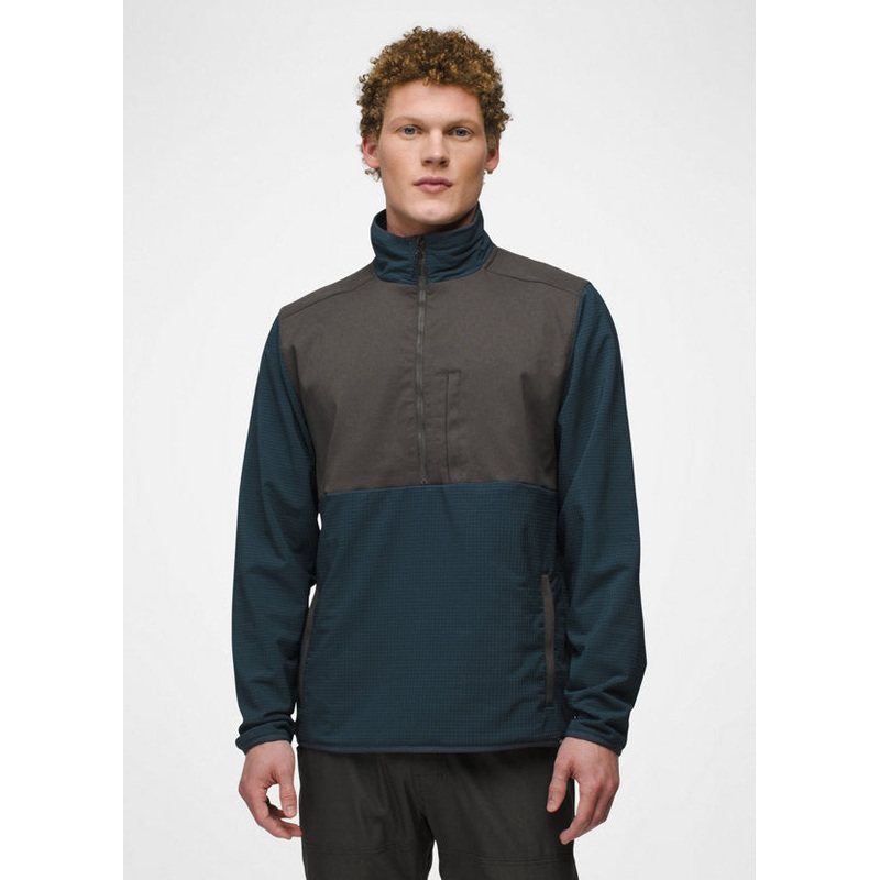 Men’s Gridlocked Fleece Half-Zip – Stormy Night