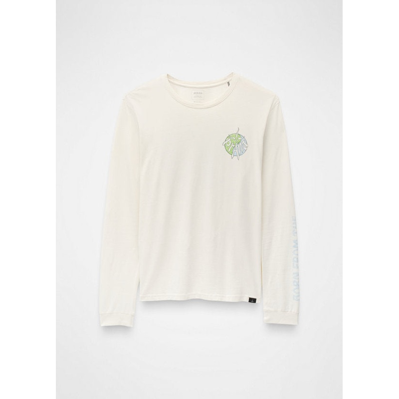 Men’s Heritage Graphic Long-Sleeve Tee – Chalk Yinyang