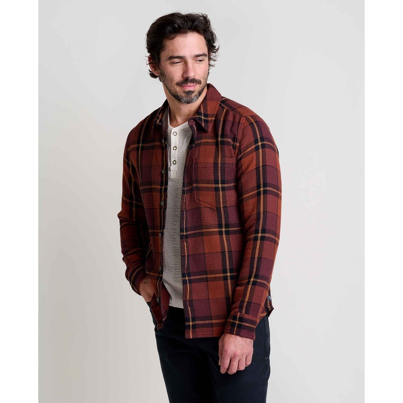 Men’s Sedgewick Long-Sleeve Shirt – Dark Roast