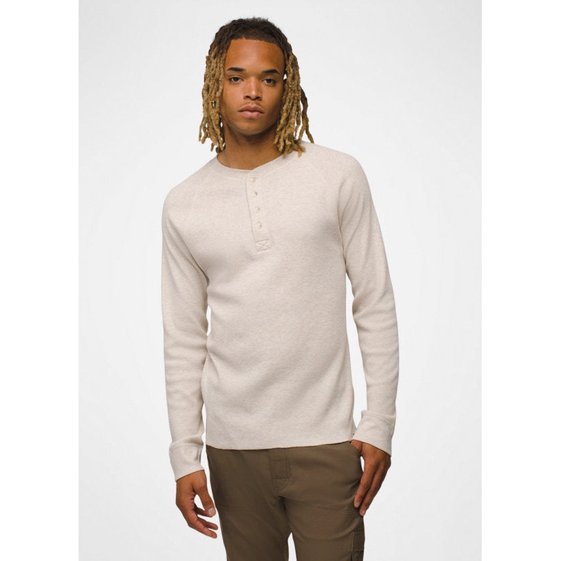 Men’s Touchstone Henley – Oatmeal Heather
