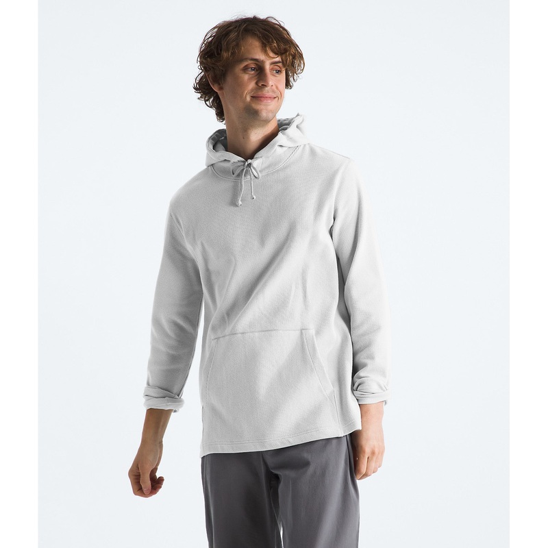 Men’s Waffle Hoodie – High Rise Grey
