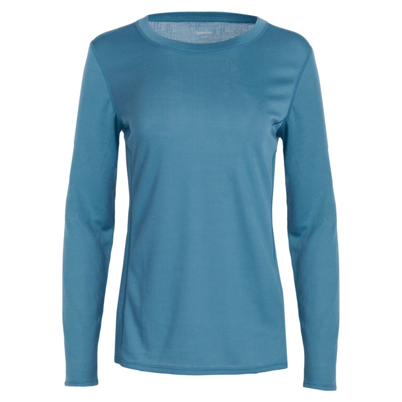 Women’s Double Layer Crewneck – Cross Country Blue