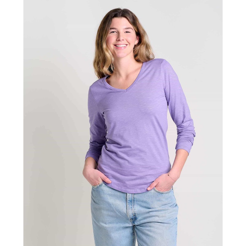 Women’s Marley II Long-Sleeve Tee – Pansy