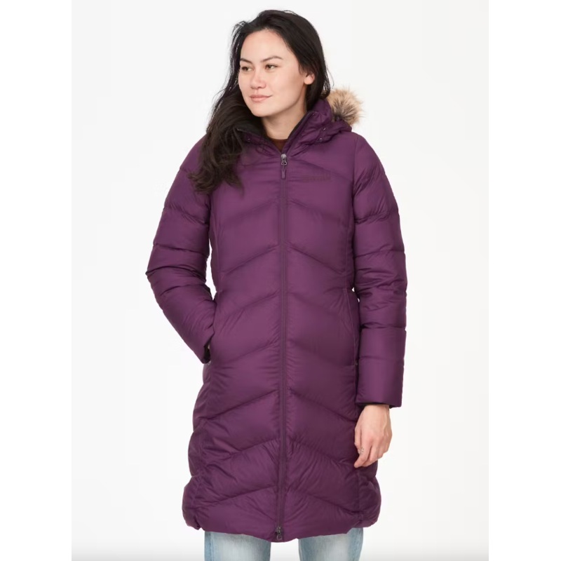 Women’s Montreaux Coat – Purple Fig