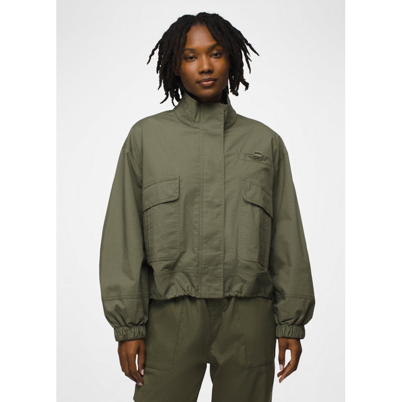 Women’s Palisades Ripstop Jacket – Rye Green