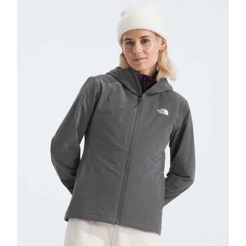 Women’s Shelbe Raschel Hoodie – Smoked Pearl Heather