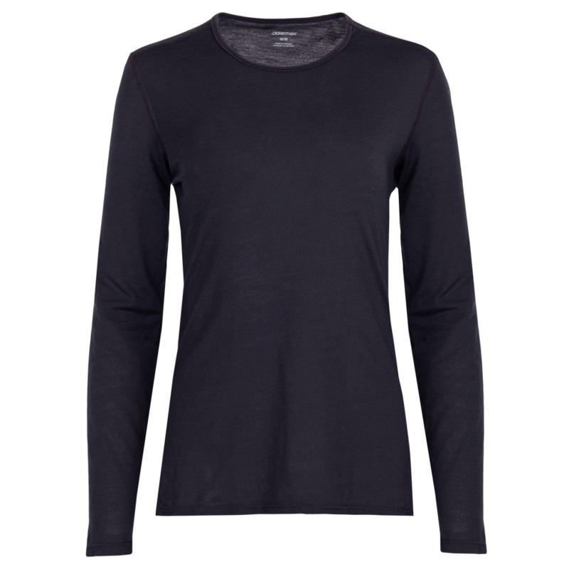 Women’s Single Layer Crewneck – Black
