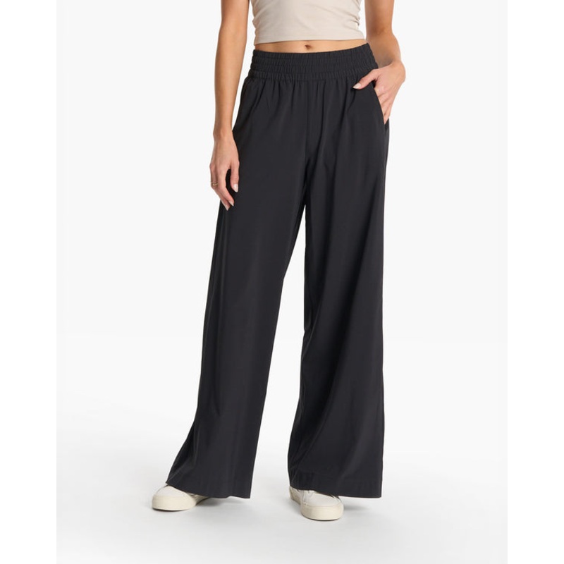 Women’s Villa Wideleg Pant – Black