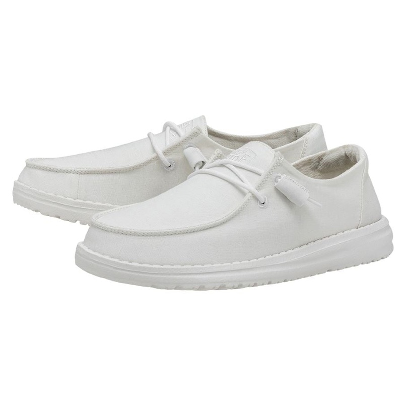 Women’s Wendy Slub Canvas|White|Tan|6|7|8|9|10