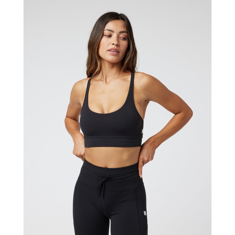 Women’s Yosemite Longline Bra – Black