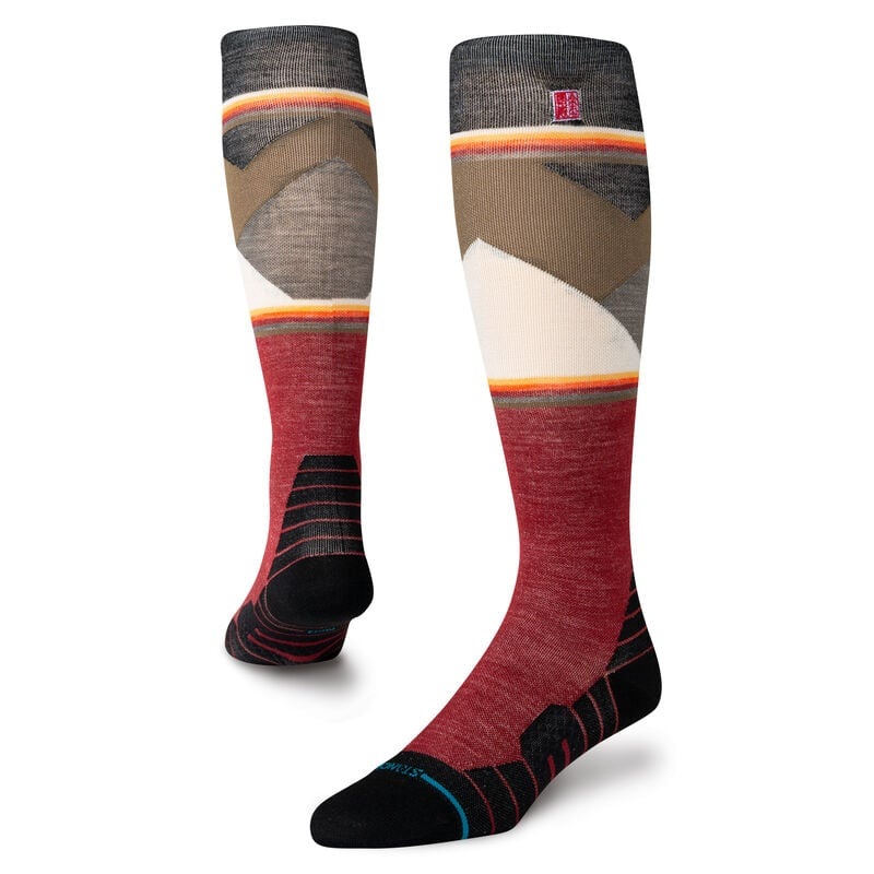 Jimmy Chin X Stance Ultralightwool Snow OTC Sock – Red