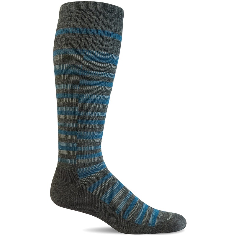Men’s Geo Sock – Charcoal|Charcoal|Medium/Large|Large/X-Large