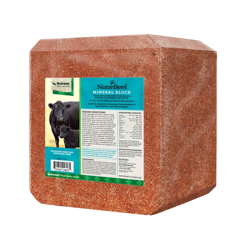 NutreBeef Cattle Mineral Block