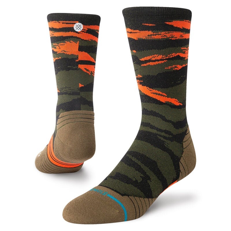 Primal Light Performance Crew Sock – Olive