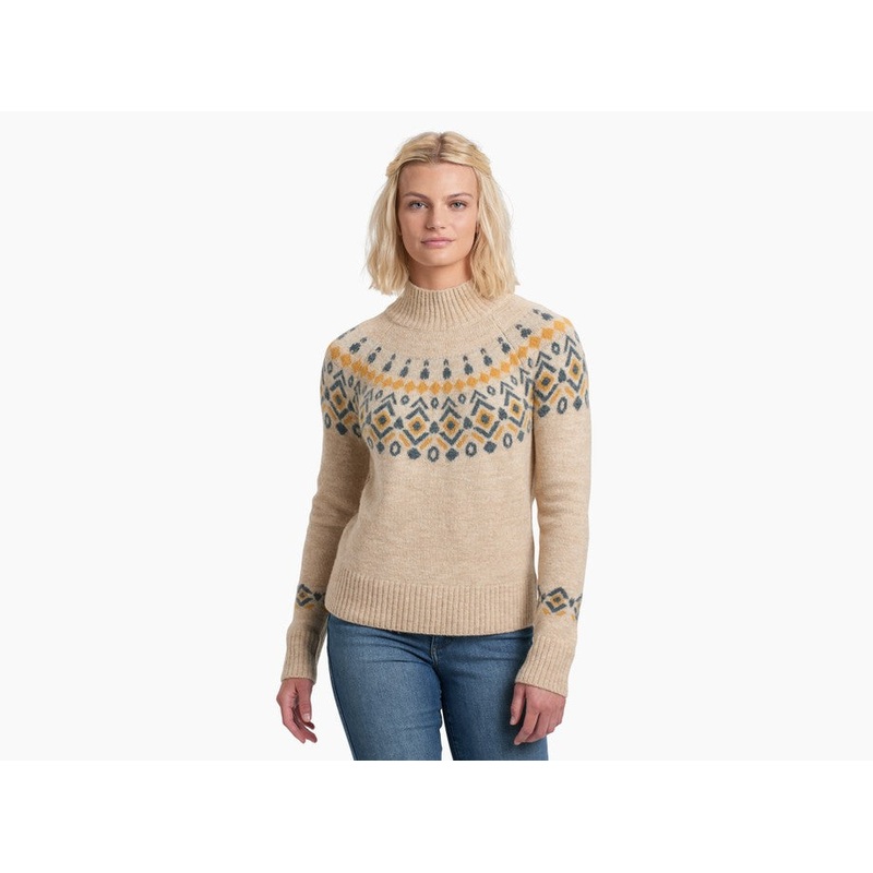 Women’s Alpina Sweater – Oatmeal