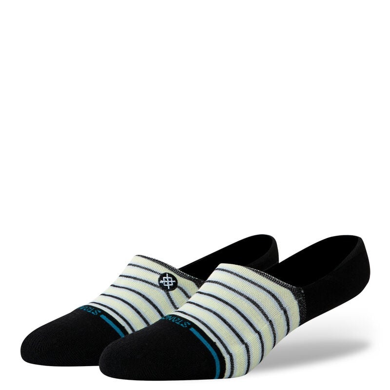 Women’s Blue Fade Cotton No Show Sock – Ice Blue