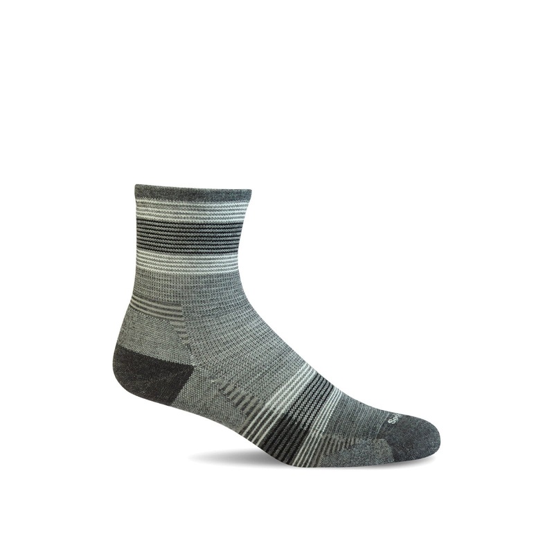 Women’s Cadence 3/4 Crew Sock – Charcoal