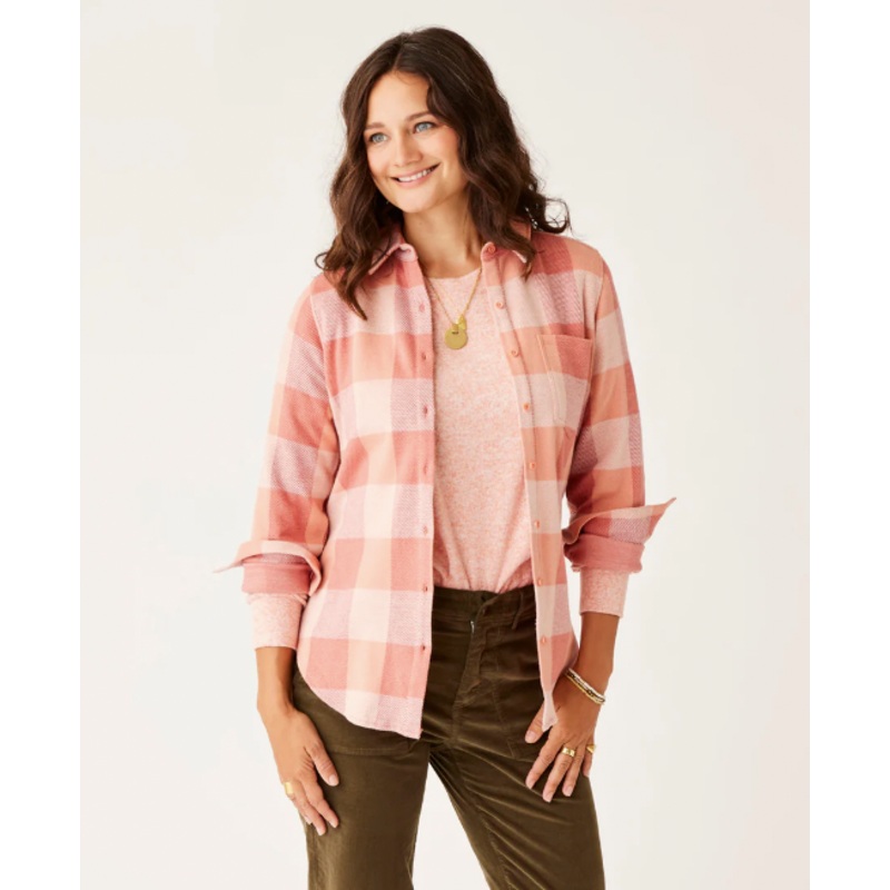 Women’s Fairbanks Supersoft Shirt – Light Henna Check