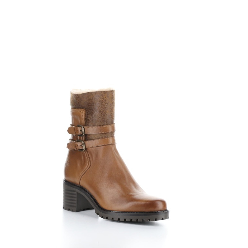 Women’s Iliad Round Toe Boot – Rich Brown/Taupe/Camel