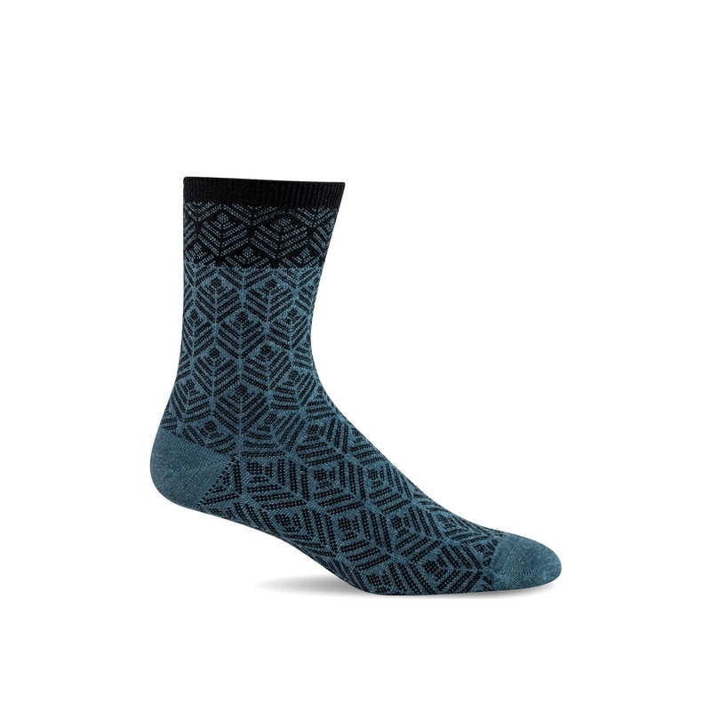 Women’s Leaflet Sock – Blue Ridge