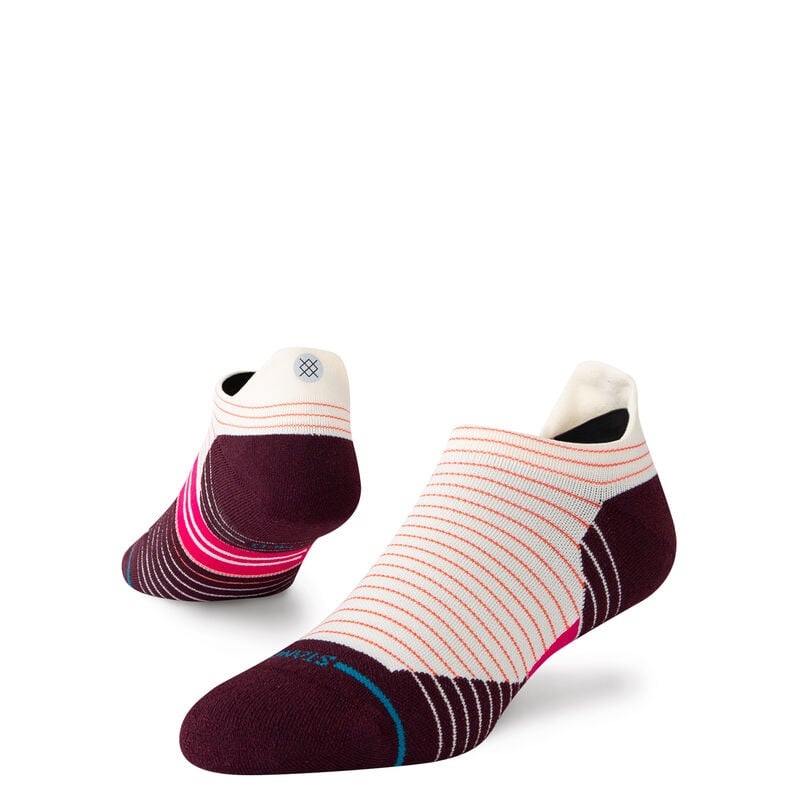Women’s Micro Light Performance Tab Sock – Magenta