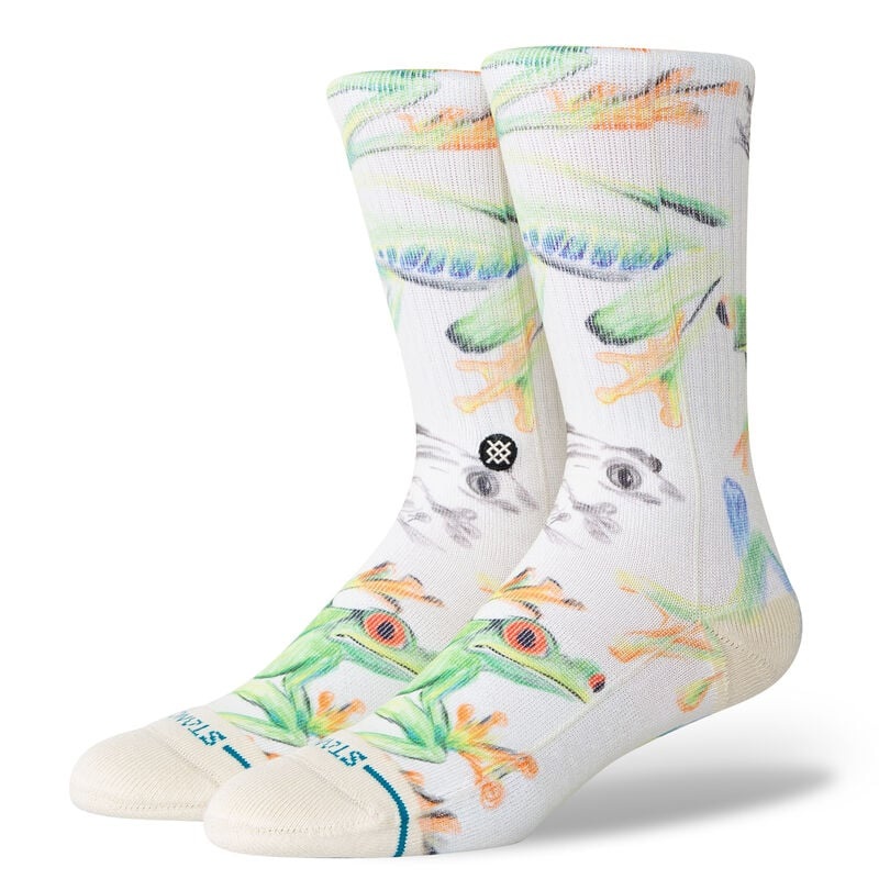 Women’s Stick To It Poly Blend Crew Sock – Canvas