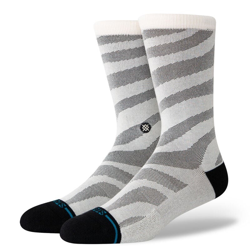 Women’s Torqued Butter Blend Crew Sock – Black
