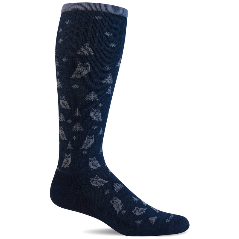 Women’s Wise Sock – Navy|Navy|Small/Medium|Medium/Large