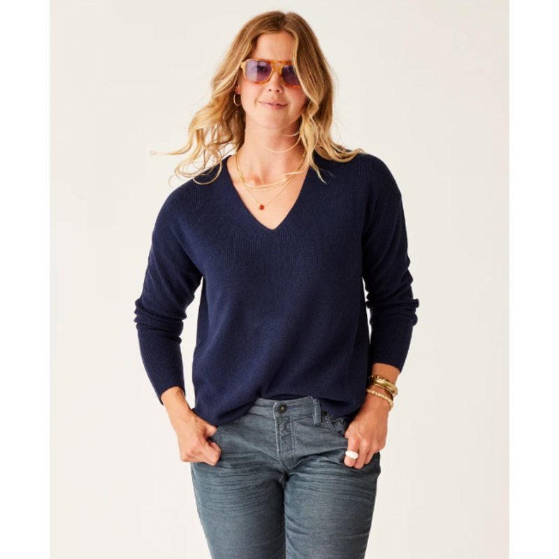 Women’s Zella Merino Sweater – Navy