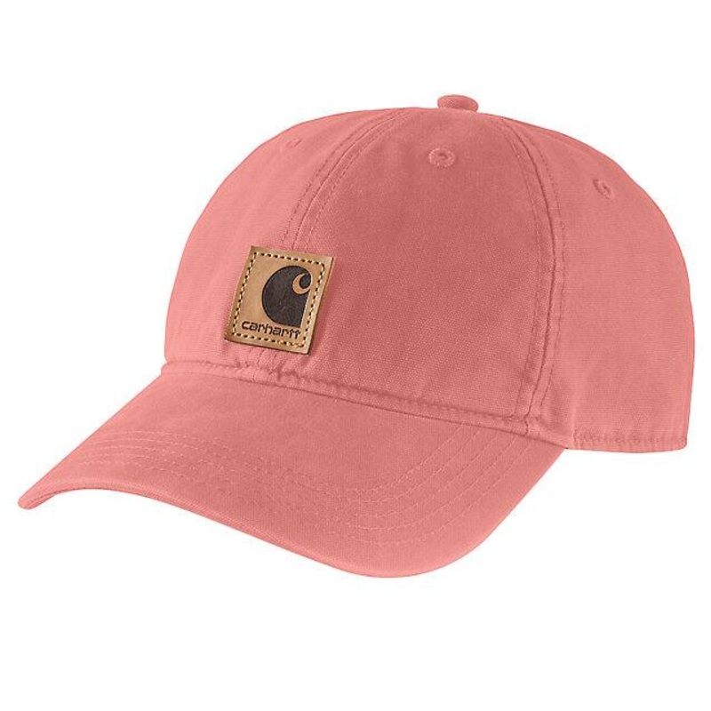 Canvas Cap – Aged Coral|Aged Coral|ONE SIZE