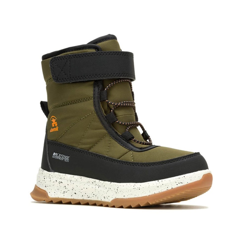 Kids’ Stormy Boot – Dark Olive