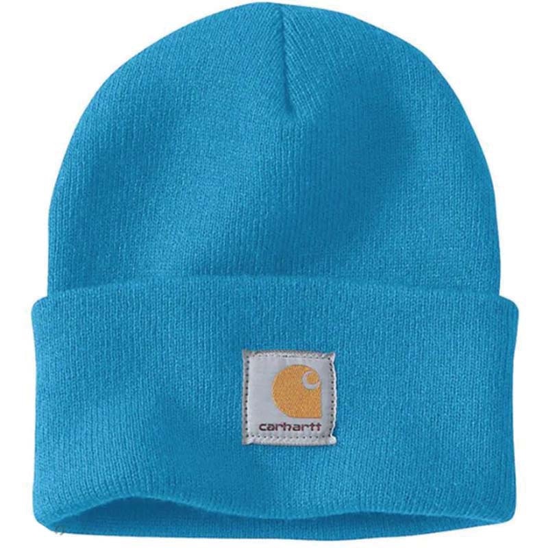Knit Cuffed Beanie – Atomic Blue