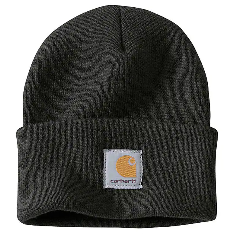 Knit Cuffed Beanie – Black|Black|ONE SIZE