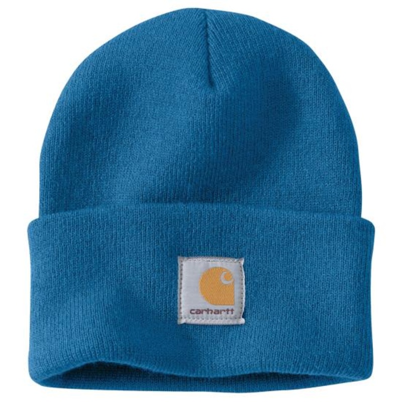 Knit Cuffed Beanie – Marine Blue